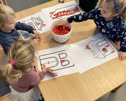 Wij zijn bij de brandweer!