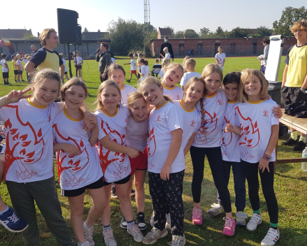 Schoolveldloop in Den Dijk: water- vuur- aarde - wind 