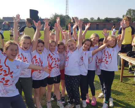 Schoolveldloop in Den Dijk: water- vuur- aarde - wind 