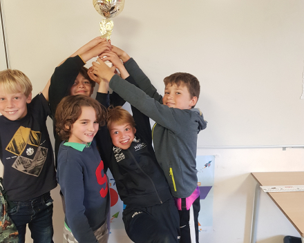 Scholenvoetbal... gewonnen!!!