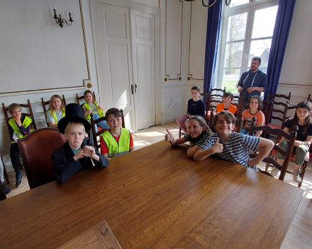 Bezoek aan het gemeentehuis 