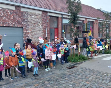 Sinterklaas op bezoek