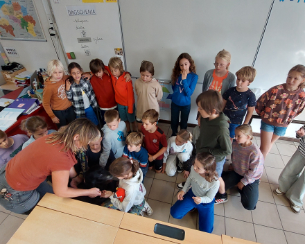 Dierendag - Tika op bezoek (foto vergeten van de kittens van Emma en Astrid;))