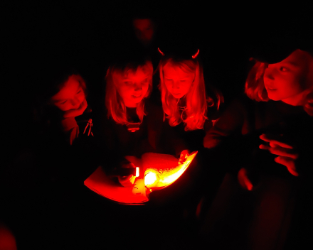 Halloween - griezelige verhalen op zolder