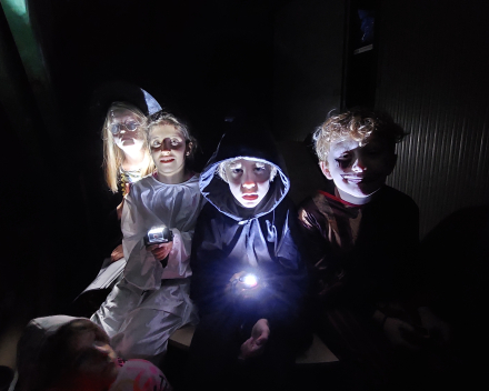Halloween - griezelige verhalen op zolder