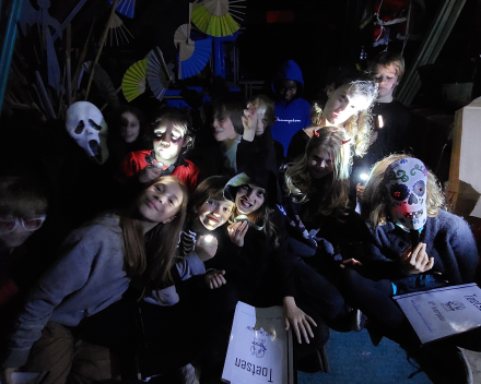Halloween - griezelige verhalen op zolder