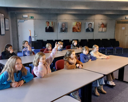 In het gemeentehuis van Haacht