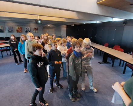 In het gemeentehuis van Haacht