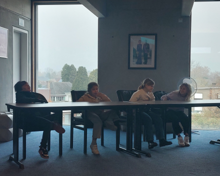 In het gemeentehuis van Haacht