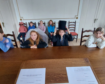In het gemeentehuis van Haacht