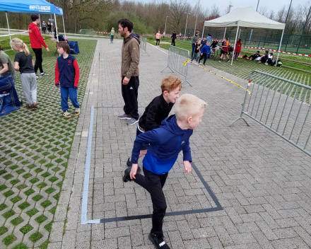 Scholenloop... veeeeeel zand... én GEWONNEN! YES