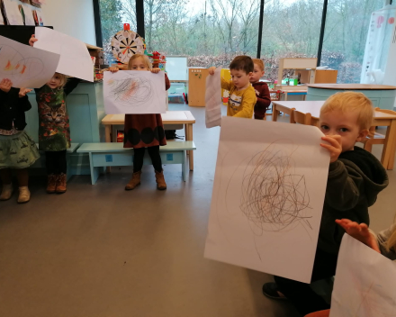 Juf Nele in de klas
