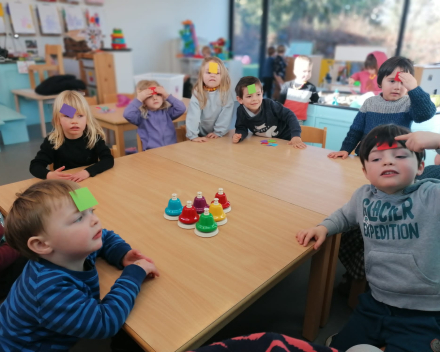 Juf Nele in de klas