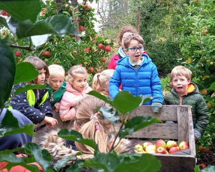 Naar de appelboer.