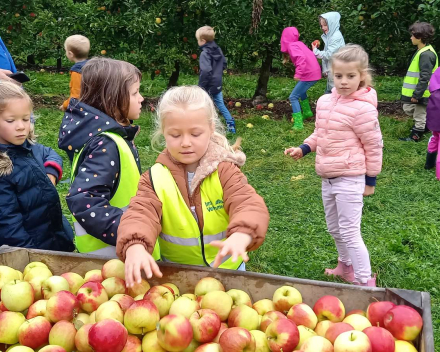 Naar de appelboer.