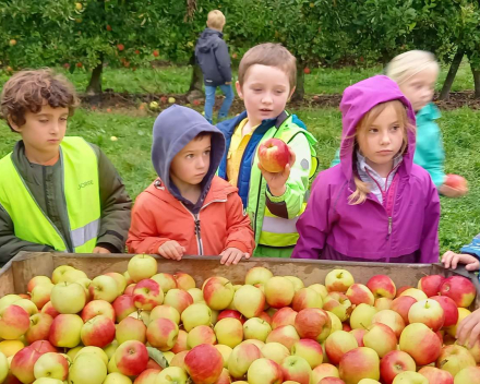 Naar de appelboer.