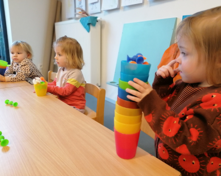 Nieuwe vriendjes in de klas