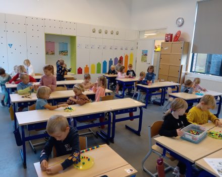De eerste schooldagen in het eerste leerjaar