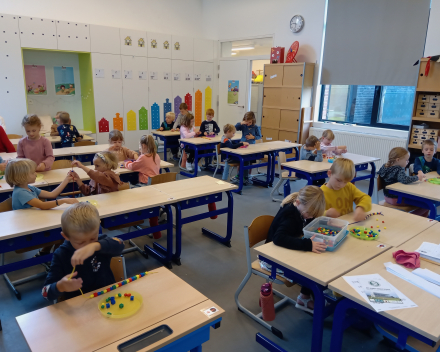 De eerste schooldagen in het eerste leerjaar