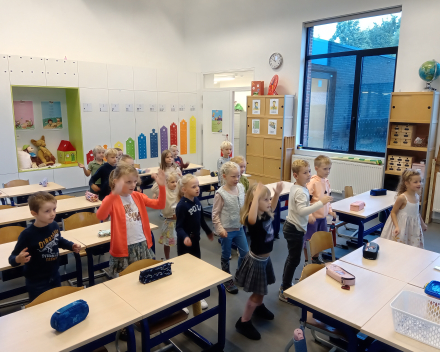 Doorheen het eerste leerjaar