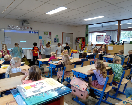 Doorheen het eerste leerjaar