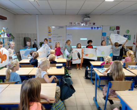 Doorheen het eerste leerjaar