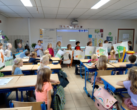 Doorheen het eerste leerjaar