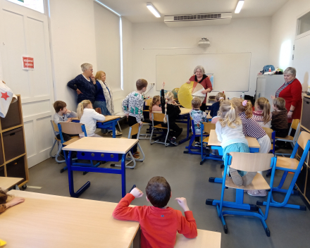 Doorheen het eerste leerjaar