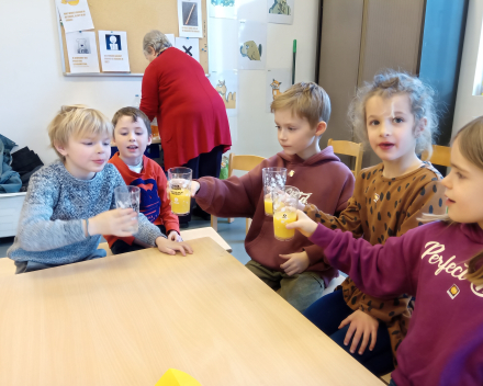 Doorheen het eerste leerjaar