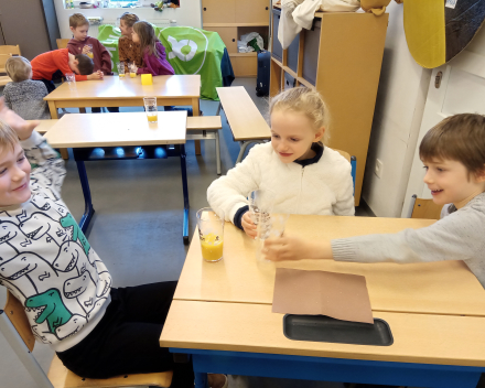Doorheen het eerste leerjaar